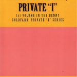 Benny Goldfarb, Private "I" by Howard Feigenbaum, a detective mystery novel.